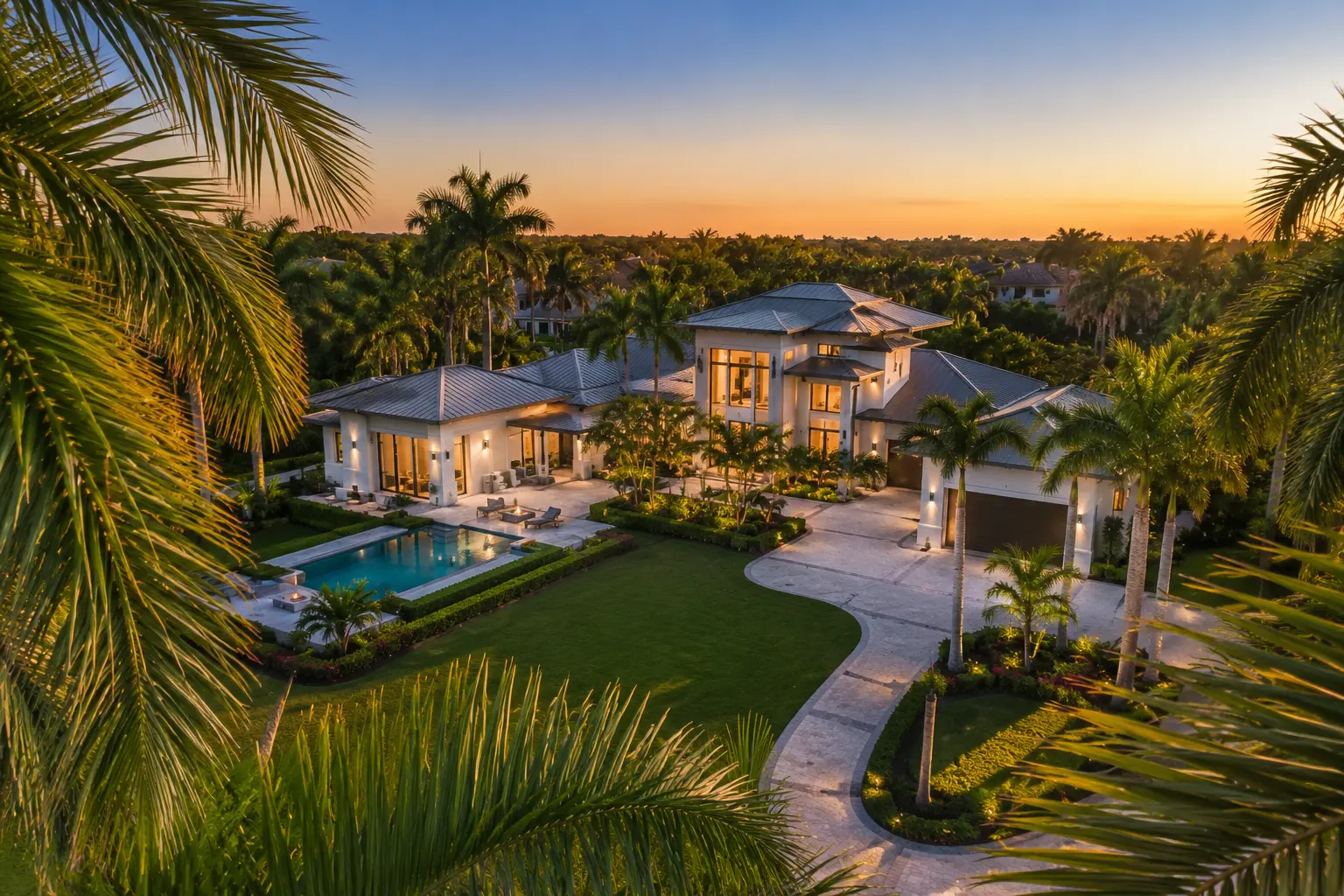Golden City inspector on a Mediterranean South Florida home